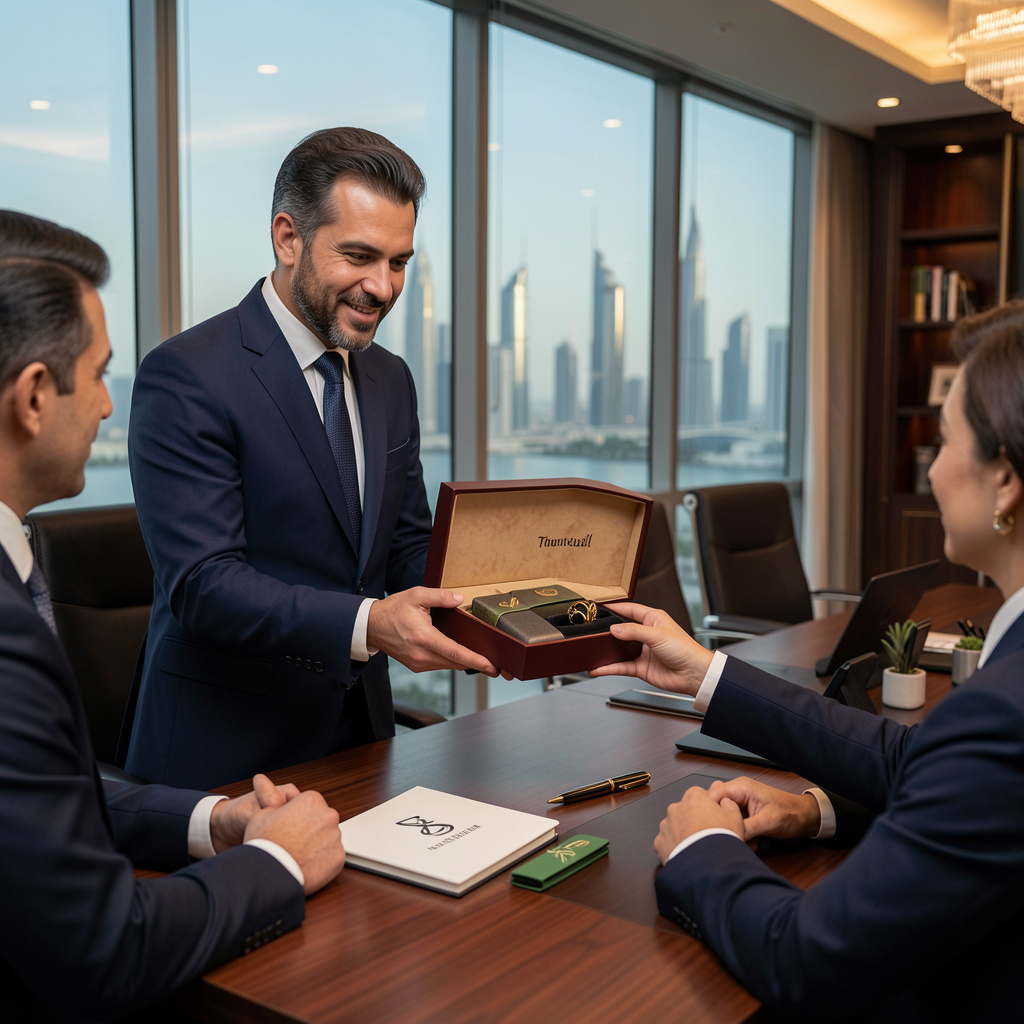 Corporate gifts for client retention